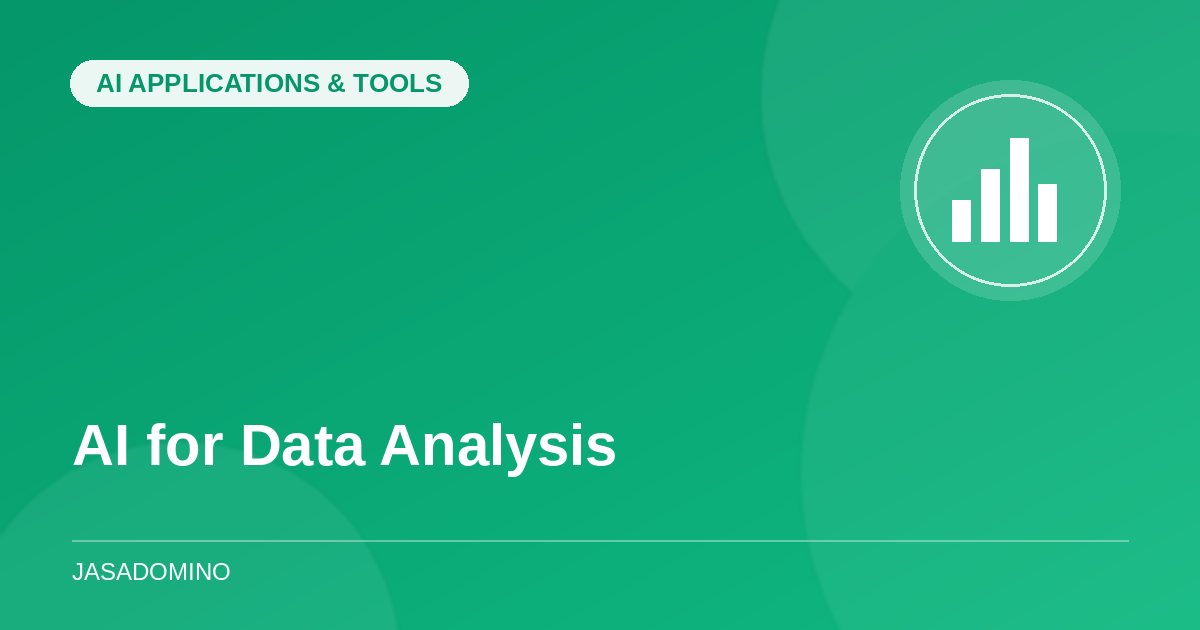 AI for Data Analysis