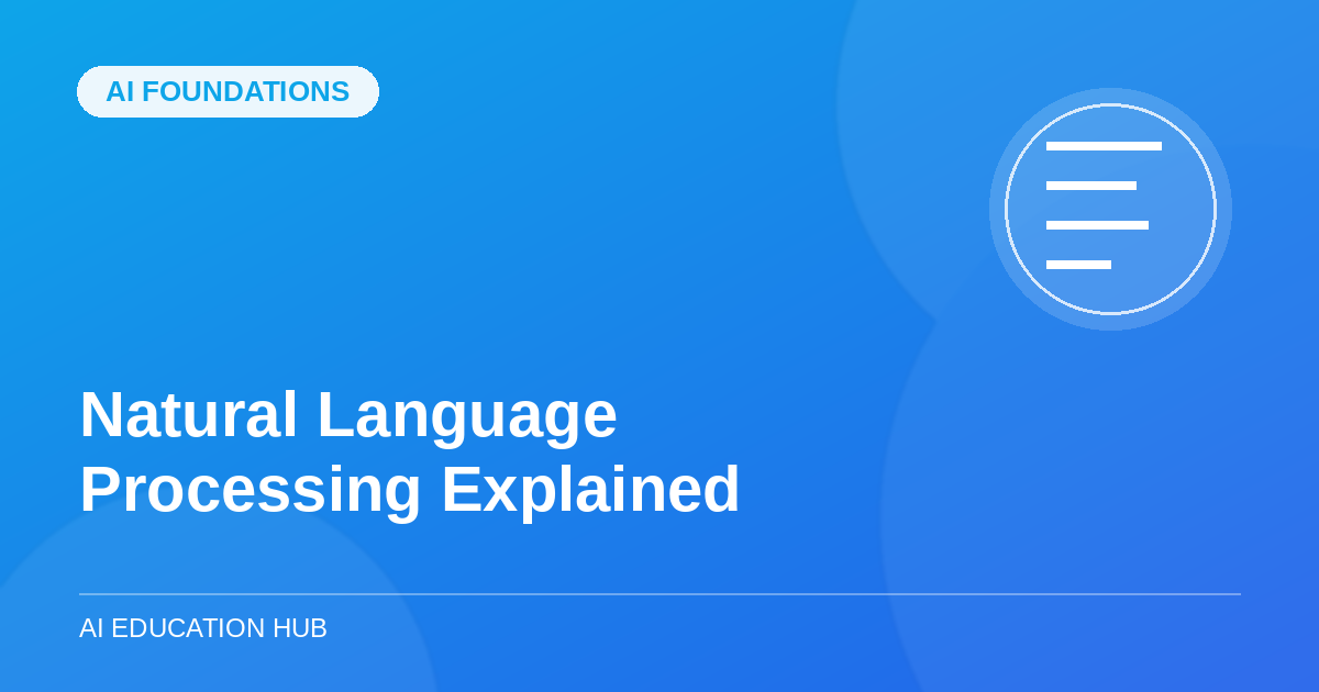Natural Language Processing (NLP) Explained for Beginners