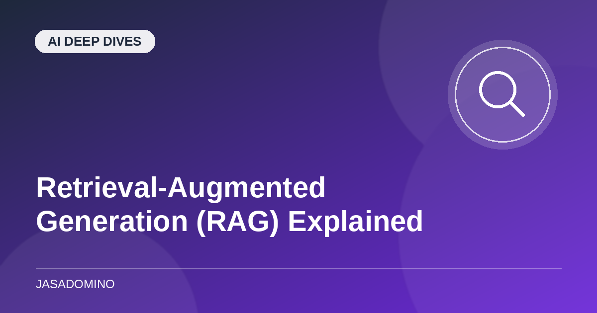 Retrieval-Augmented Generation (RAG) Explained